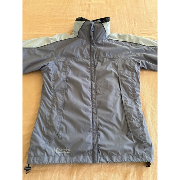 Columbia 3-In-1 Interchange Core Jacket Womens S Blue Sky Blue Vintage Ski Coat - Picture 5 of 16